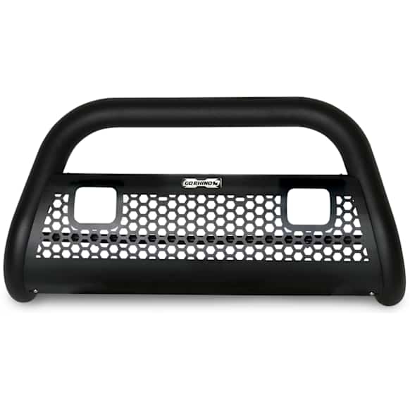 55862T Charger RC2 Series Bull Bar, Powdercoated Textured Black