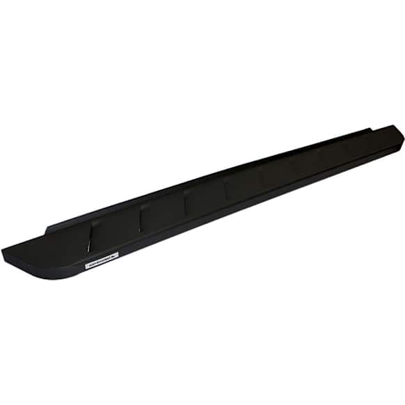 63410687PC Running Boards, Powdercoated Textured Black, Steel, 4-Door, Crew Cab Pickup, RB10 Raptor-Style Series
