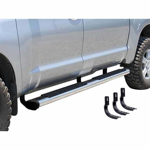 686404587PS OE Xtreme SideSteps Series Nerf Bars Polished, Covers Cab Length - Set of 2