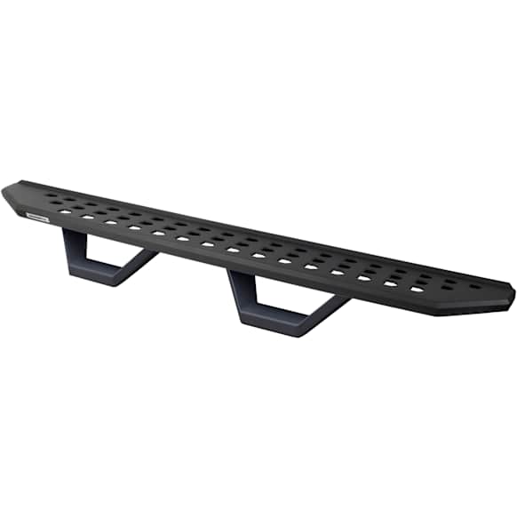 6945168720PC Running Boards, Powdercoated Textured Black, Steel, Includes (2) Drop Down Steps and Mounting Bracket(S), 4-Door, Crew Cab Pickup, RB20 Raptor-Style Series