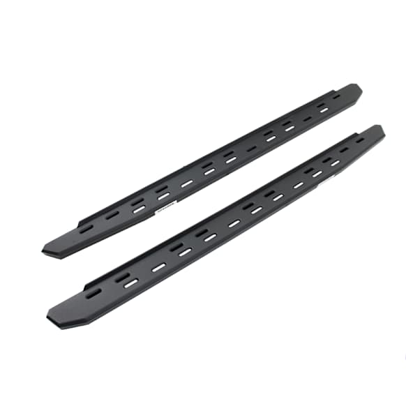 69600068SPC Running Boards, Textured Black, Galvanized Steel, Mounting Brackets Sold Separately, 4-Door, Sport Utility, RB30 Slim Line Series