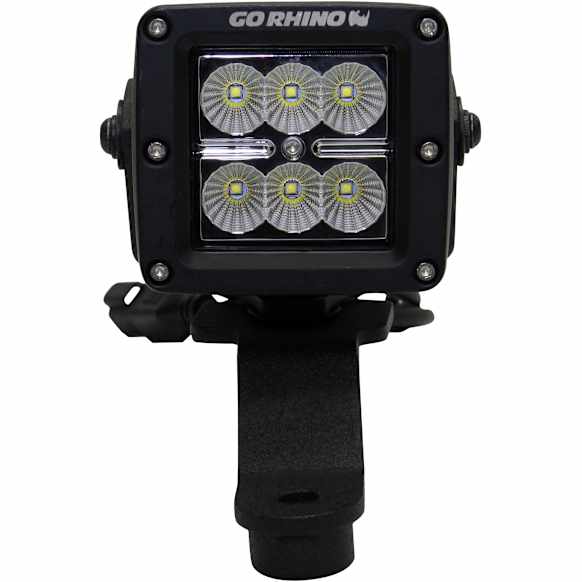 730030T Light Bar Mounting Kit - Powdercoated Textured Black, Direct Fit, Sold Individually