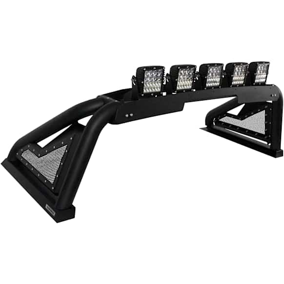 911600T Bed Bar - Powdercoated Textured Black, Steel, Direct Fit, Sold Individually