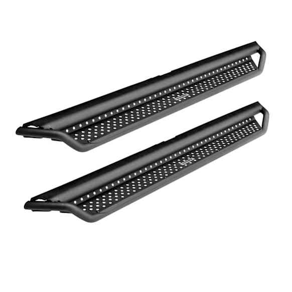 D14436T Dominator Xtreme D1 Series Nerf Bars Textured Black, Cab Length - Set of 2