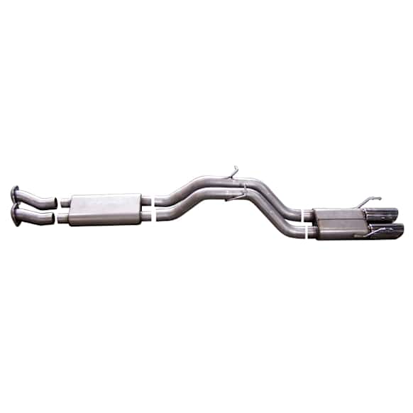 17405 Cat-Back Exhaust System, 6.1L, 8Cyl, Made of Aluminized Steel, Force II Series