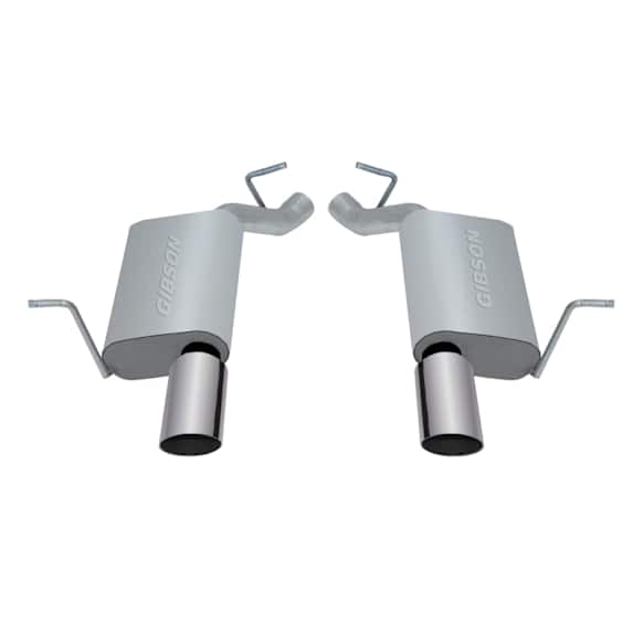 17407 Axle-Back Exhaust System, Made of Aluminized Steel, Muscle Car Dual Series