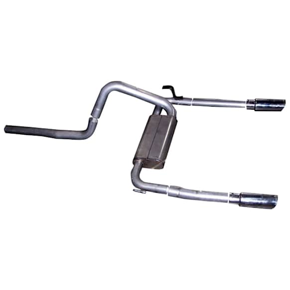 320000 Cat-Back Exhaust System, 5.7L, 8Cyl, Made of Aluminized Steel, Muscle Car Dual Series