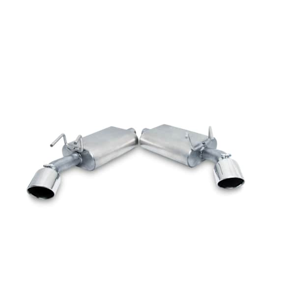 2010 Chevrolet Camaro - Muscle Car Dual Series, Axle-Back, Exhaust System, 3.6L 6Cyl, Made of Aluminized Steel