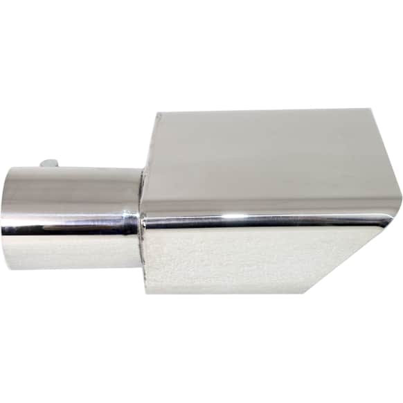 500365 Exhaust Tip - Polished, Stainless Steel, Dual, Universal, Sold individually