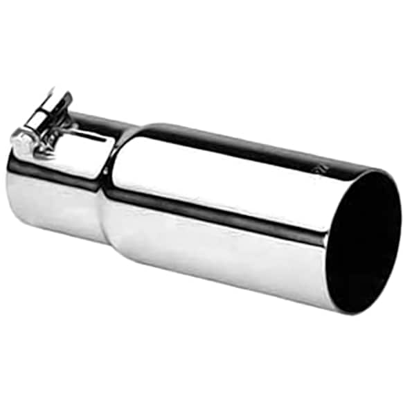 500369 Exhaust Tip - Polished, Stainless Steel, Single, Universal, Sold individually
