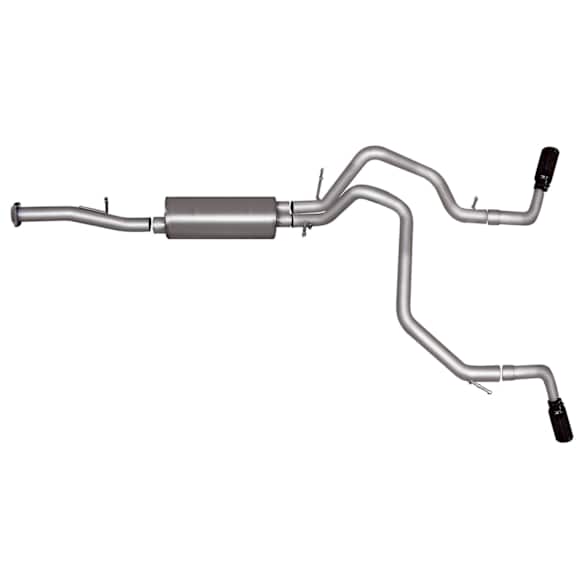 5572 Cat-Back Exhaust System, Made of Aluminized Steel, Dual Extreme Series