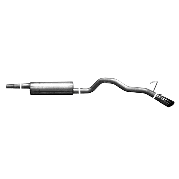 618500 Cat-Back Exhaust System, 2.4L, 4Cyl, Made of Stainless Steel, Performance Single Series