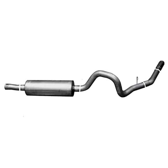 619995 Cat-Back Exhaust System, Made of Stainless Steel, Performance Single Series