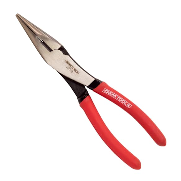 22613 8 in. Long Nose Pliers with Side Cutter