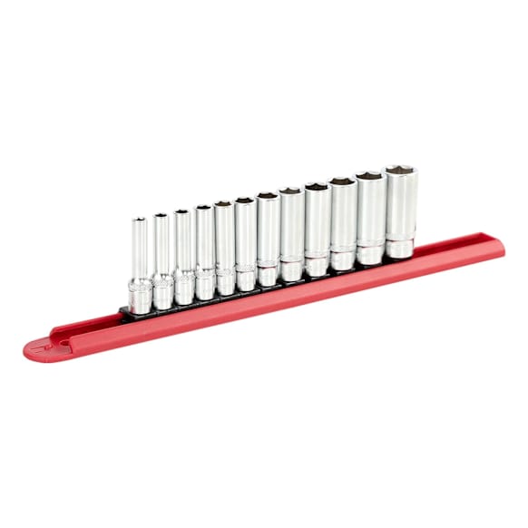 22951 1/4 in. Drive Deep Socket 12 Piece Set (Metric)