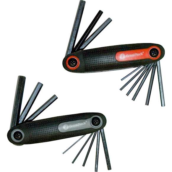 HK2FS Folding Hex Key Set (2 Piece SAE & Metric)