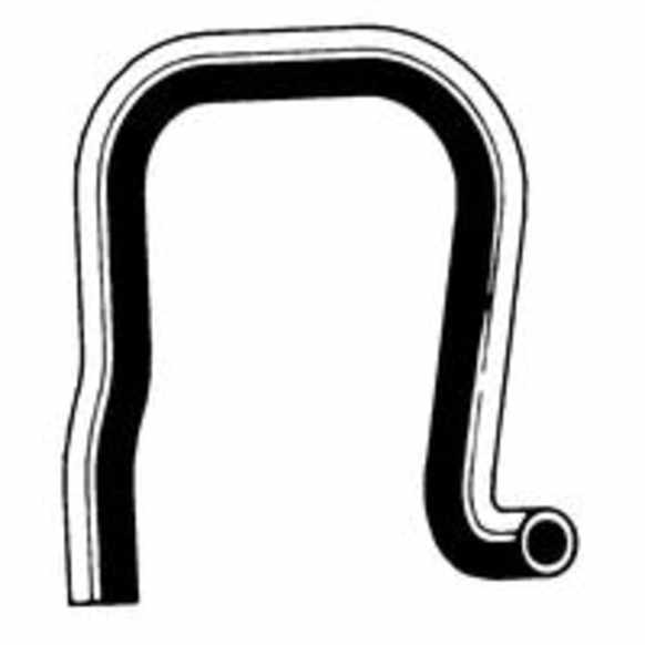 1984 Chevrolet Celebrity - Radiator Hose, Heater To Engine, GAS, With A.C., Left Of Blower Motor, 2.5L 4Cyl