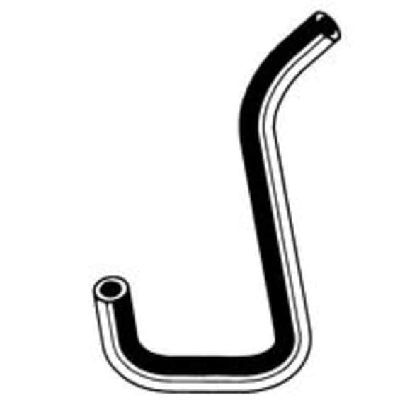 18836 Heater Hose - Natural, Rubber, Direct Fit, Sold individually