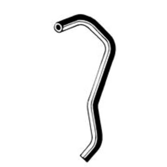 1992 Honda Civic - Heater Hose, Valve To Engine