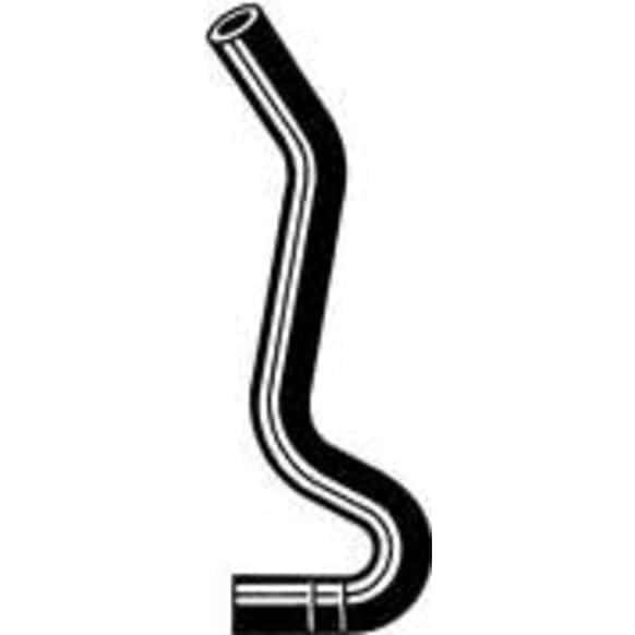19062 Heater Hose - Black, EPDM Rubber, Direct Fit, Sold individually