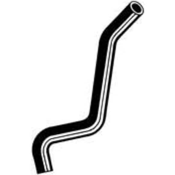 1979 Pontiac LeMans - Radiator Hose Upper, With Air Conditioning, With Axial Air Conditioning Compressor, With Radial Air Conditioning Compressor, 8 Cyl 4.4L