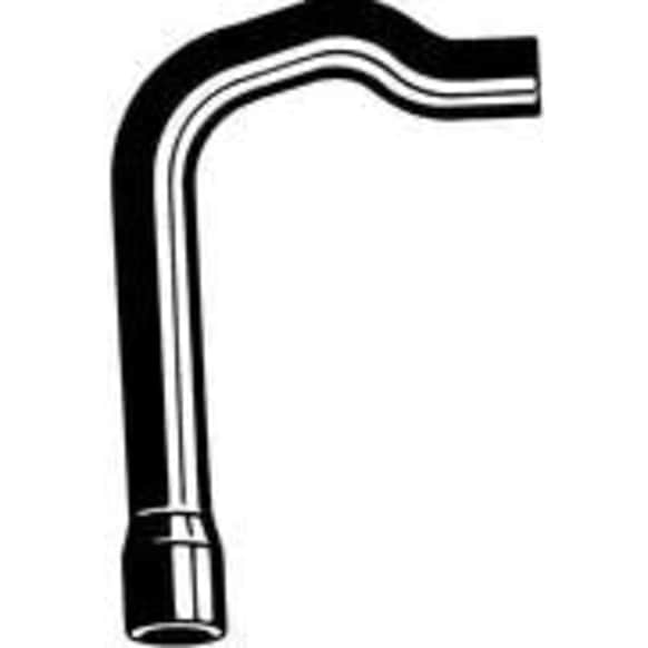 1980 Ford Fairmont - Radiator Hose, Lower, With Dealer Installed Air Conditioning, Without Air Conditioning, 2.3L 4Cyl
