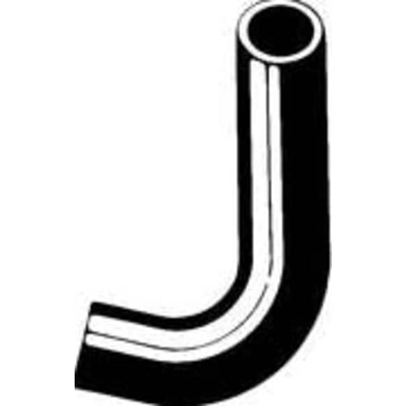 1983 Volkswagen Rabbit Pickup - Radiator Hose, Lower, 1.7L 4Cyl