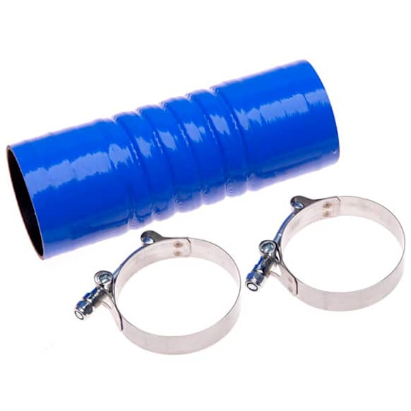 2004 Dodge Ram 3500 - Intercooler Hose, Blue, Silicone, Turbo To Pipe (Hot Side), Gates OE Replacement