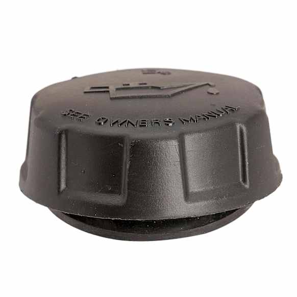 31280 Oil Filler Cap - Black, Plastic, Direct Fit, Sold Individually