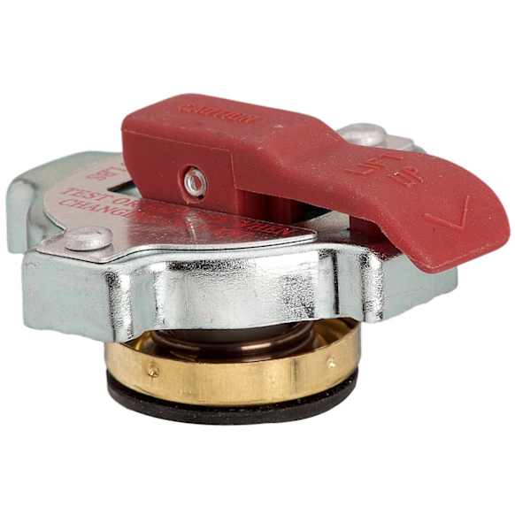 1991 Suzuki Sidekick - Radiator Cap, GAS, 2-Door, Round, 13 psi, Silver, Steel, Sold Individually