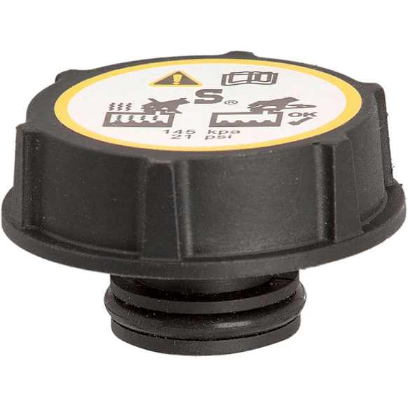 2015 Land Rover LR2 - Radiator Cap, GAS,  Pressure Rating, Round, 21 psi, Black, Plastic, Sold Individually, Gates OE Replacement