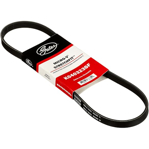 K040323SF Micro-V Series Serpentine Belt - V-belt, Direct Fit, Sold Individually