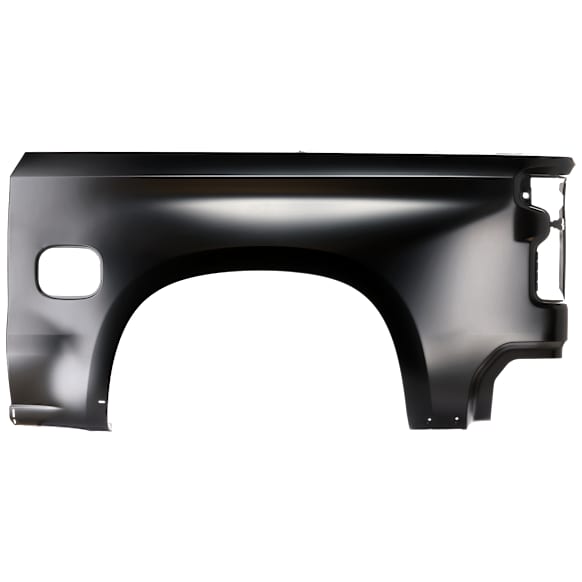 2023 Chevrolet Silverado 1500 - Rear, Driver Side, Outer Quarter Panel, 6 Foot Bed, Crew Cab Pickup, Steel, Black, CAPA Certified