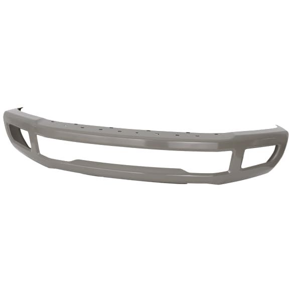 2017 Ford F-350 Super Duty - Front Bumper, Crew or Extend Cab Pickup, For Models With Fog Lights, Without Fender Flare Holes, Paint to Match