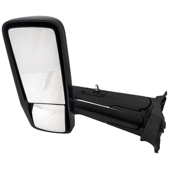 Passenger Side Mirror, Power, Heated, Non-Folding, Paintable, With CB Cable