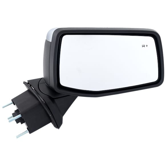 2020 Chevrolet Silverado 1500 - Passenger Side Mirror, Power Adjust, Heated, Chrome, Power Folding, In-housing Signal Light, With Blind Spot Detection in Glass, With Memory, With Puddle Light, No Auto-Dimming, Crew Cab Pickup