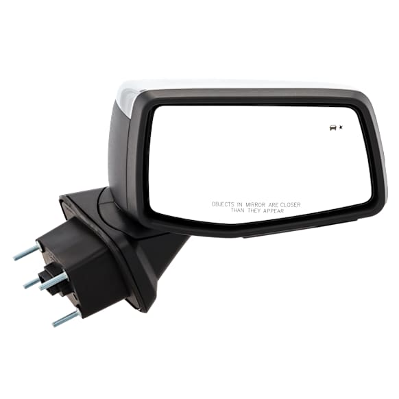2022 GMC Sierra 1500 - Passenger Side Mirror, Power Adjust, Heated, Chrome, Power Folding, In-housing Signal Light, With Blind Spot Detection in Glass, With Memory, With Puddle Light, No Auto-Dimming