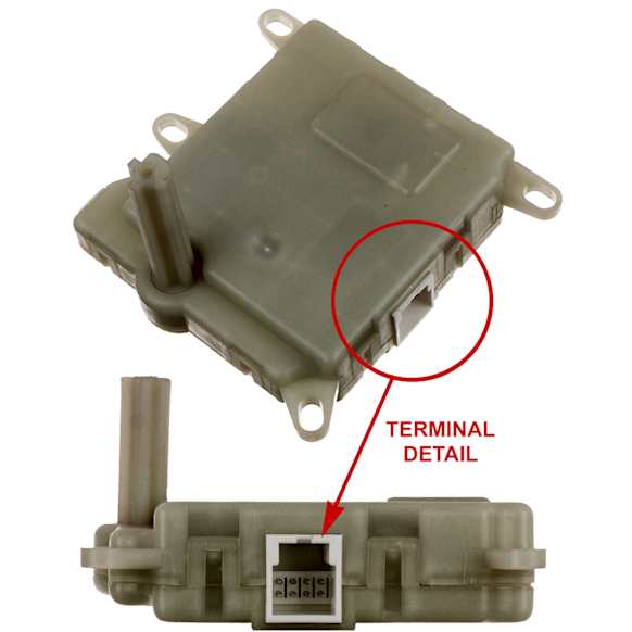 1711902 A/C Actuator - Direct Fit