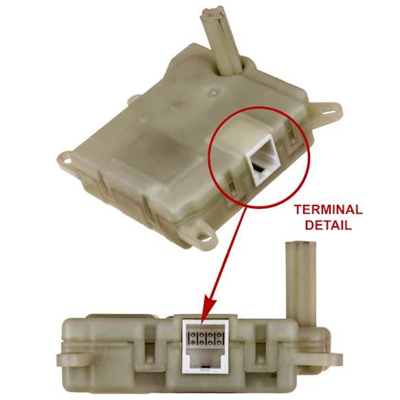 2000 Lincoln Navigator - A/C Actuator