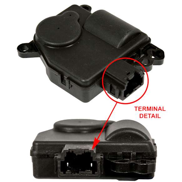 1712234 Blend Door Motor - Sold individually