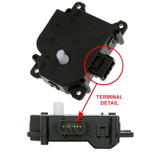 1712331 A/C Actuator - Direct Fit