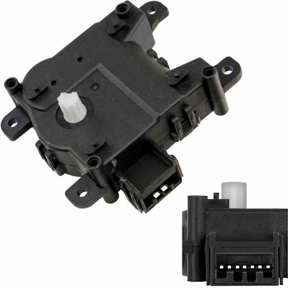1712722 Heater Blend Door Actuator Sold individually, Mode Door Actuator, With Dual Zone
