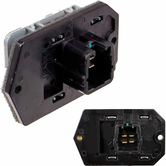 2009 Lincoln MKX - Blower Motor Resistor, Without Dual Zone System