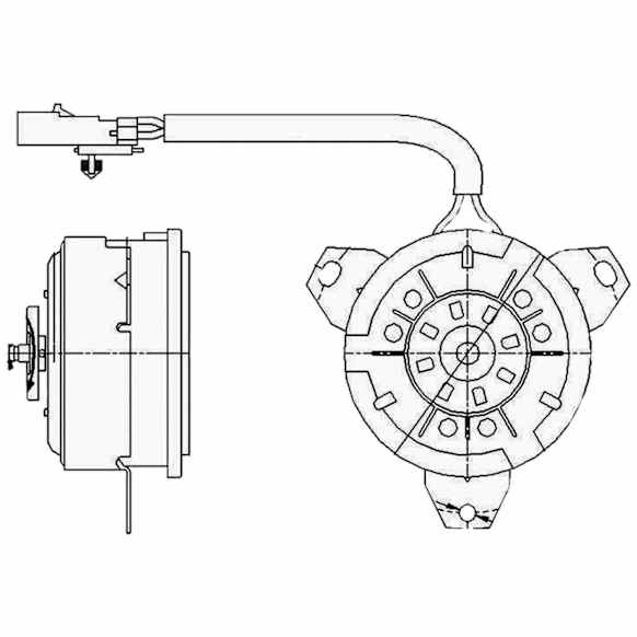 2312200 Blower Motor