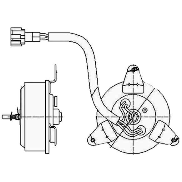 2312220 Blower Motor