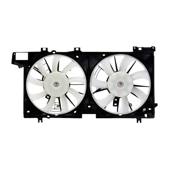 2811947 OE Replacement Radiator Fan, 3.6L, 6Cyl, Dual fan
