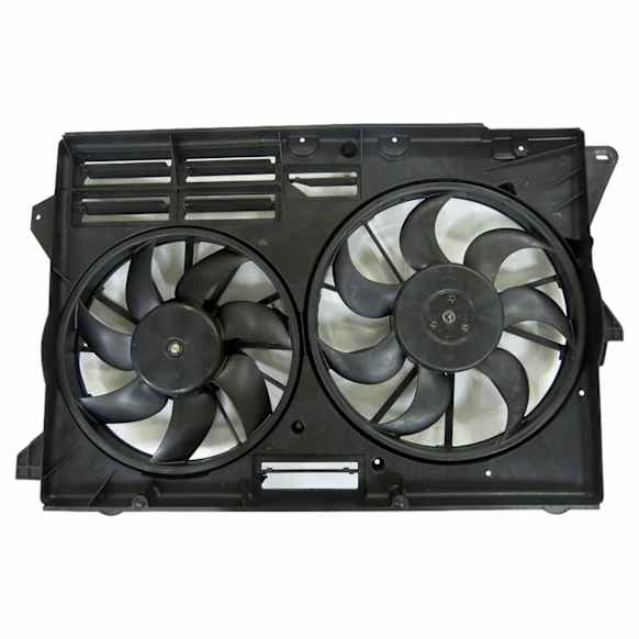 2017 Ford Police Interceptor Utility - Radiator Fan 6 Cyl 3.5L, Radiator and Condenser Complete Assembly, Dual fan