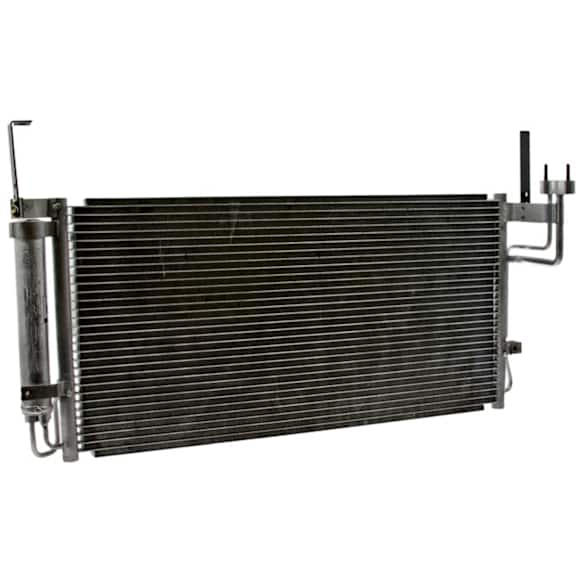 2005 Hyundai Santa Fe - A/C Condenser, Drier Located On Condenser, 2.7L 6Cyl, GPD OE Replacement