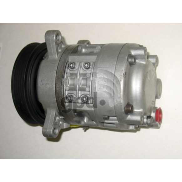 1992 Saturn SC - A/C Compressor, 3 Ear; 5 Groove; Round Plug; Dkv11A; Zexel; With R-12 Refrigerant, With Clutch, 5-Groove Pulley, 1.9L 4Cyl, GPD OE Replacement