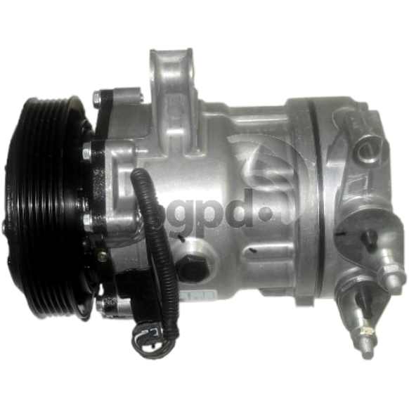2005 Jeep Liberty - A/C Compressor, With Clutch, 6-Groove Pulley, 3.7L 6Cyl, 65 Series